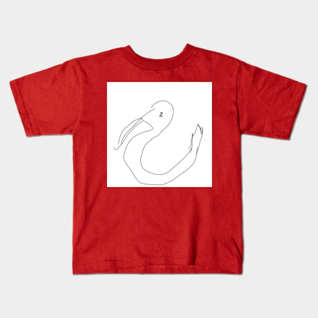 Duck Desaign Kids T-Shirt by moslem store